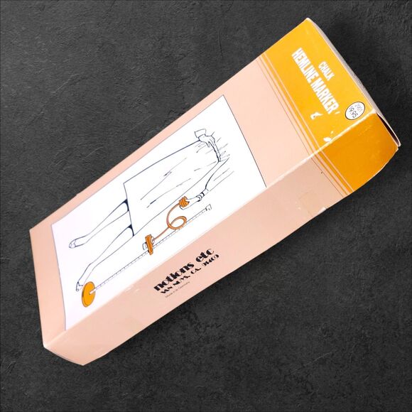 Vintage Chalk Hemline Marker NOS Made in W. Germany w/ Box 1950s–60s Sewing Rare - Picture 4 of 8